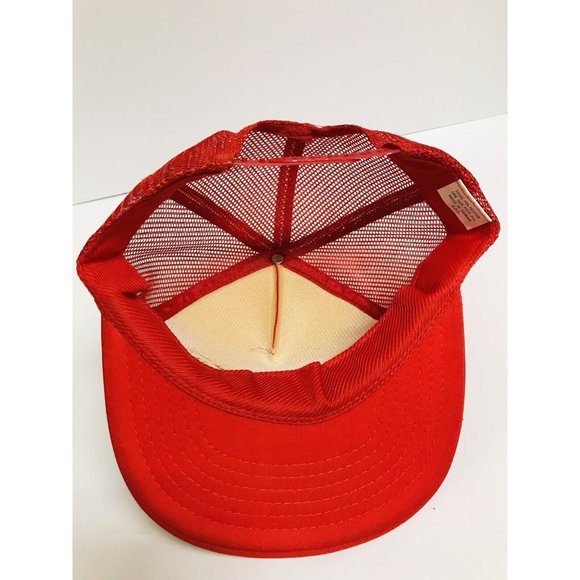 Vintage Reno Nevada Red Gold Cord Trucker Snapback Hat las vegas - Picture 6 of 7